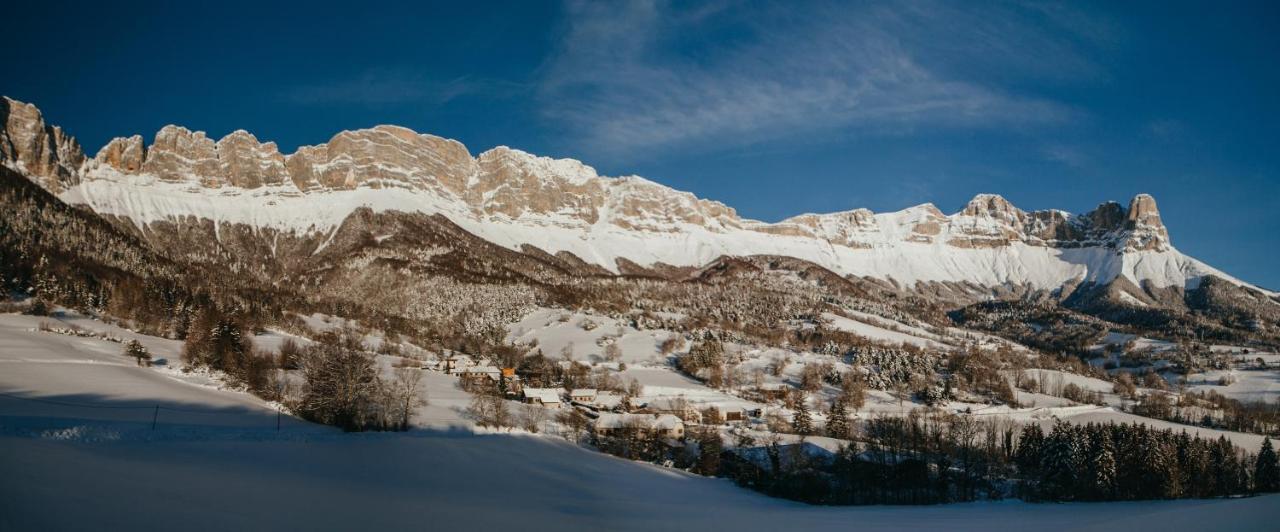 Eterpa Les Chalets De Pre Clos En Vercors Saint-Andéol Exterior foto