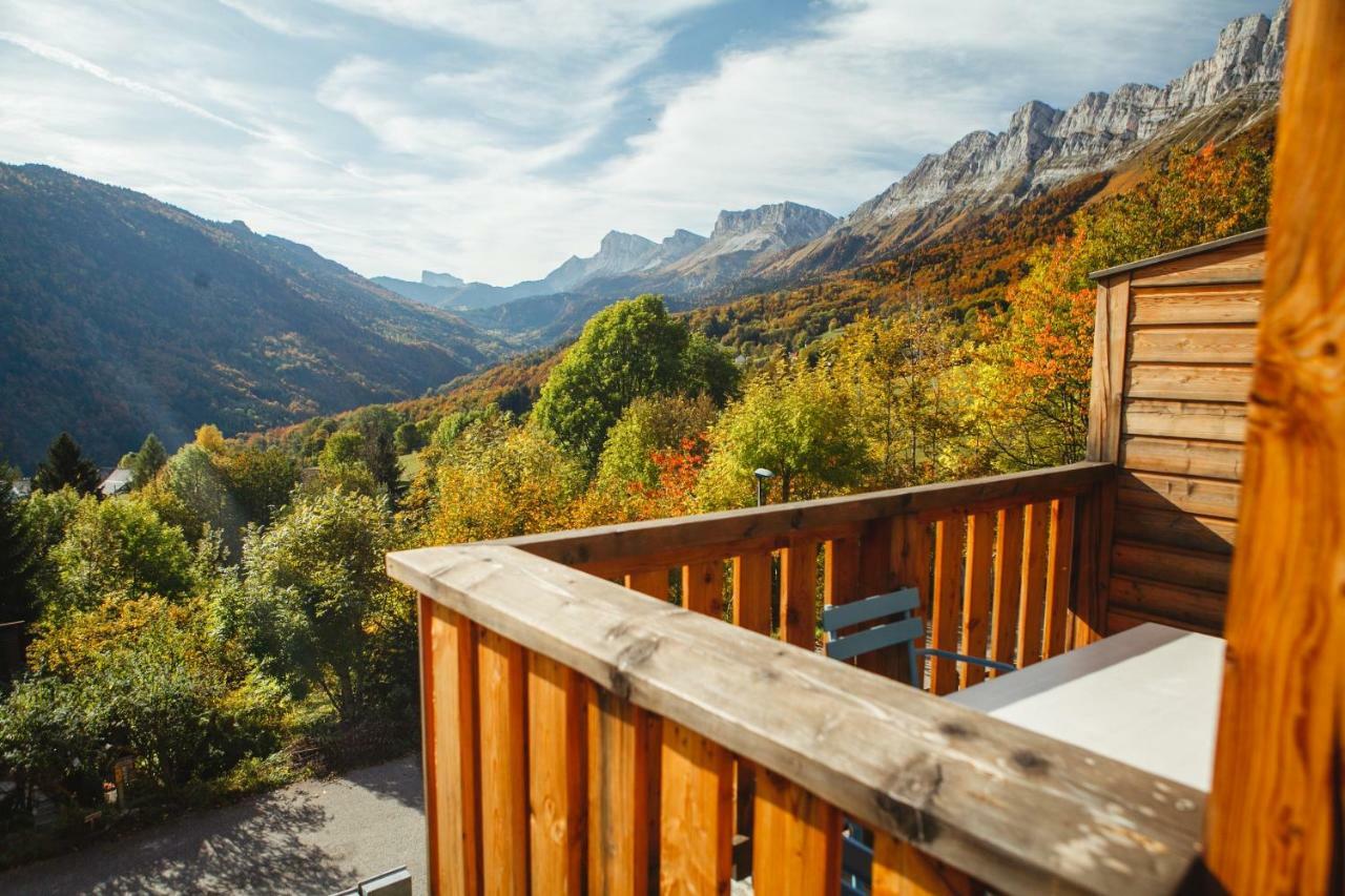 Eterpa Les Chalets De Pre Clos En Vercors Saint-Andéol Exterior foto