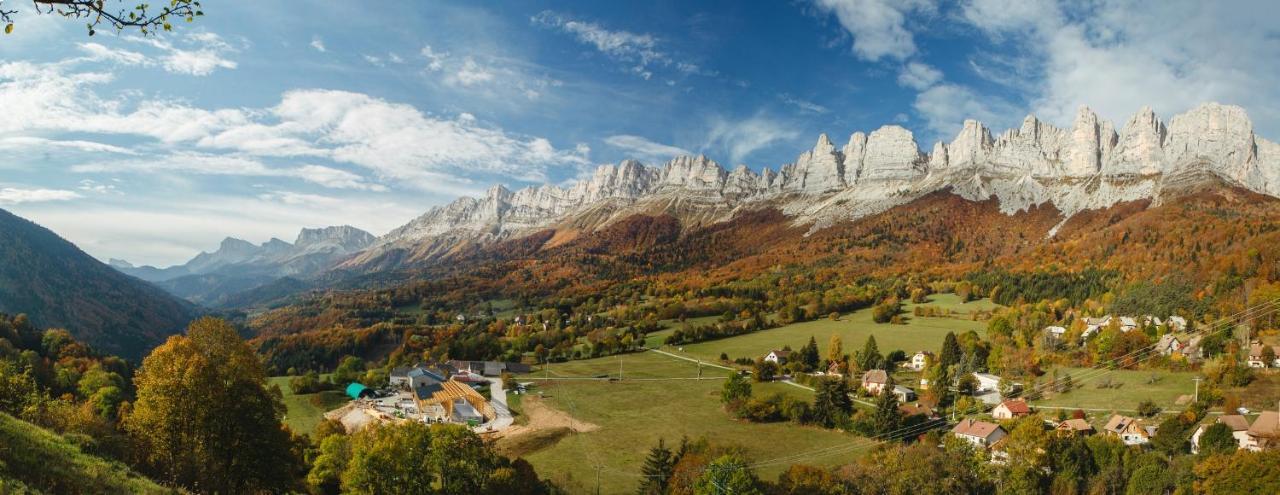 Eterpa Les Chalets De Pre Clos En Vercors Saint-Andéol Exterior foto