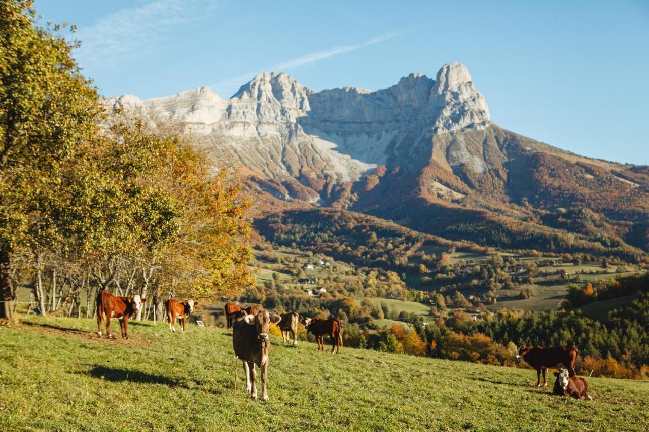 Eterpa Les Chalets De Pre Clos En Vercors Saint-Andéol Exterior foto